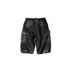 Cinder Vein Distressed Pocket Shorts