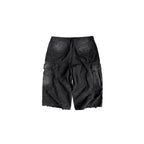 Cinder Vein Distressed Pocket Shorts